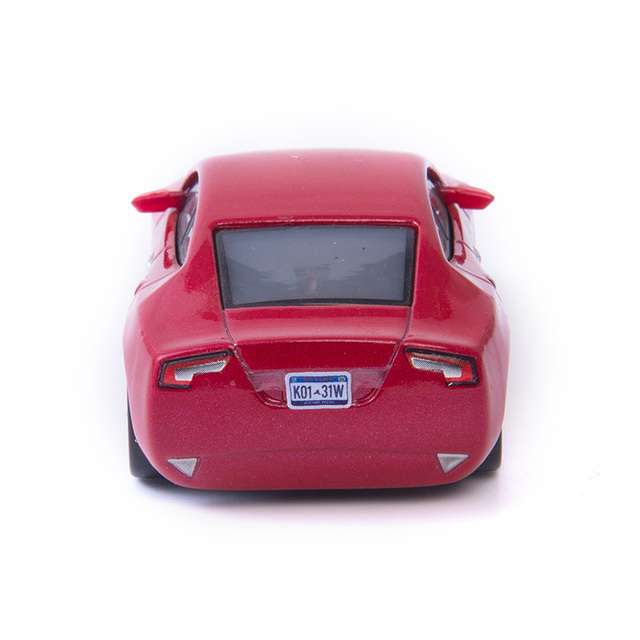Samochód Pixar 3 płomień DJ Zygzak McQueen - odlewniczy, metalowy model dziecka chłopca - Wianko - 55