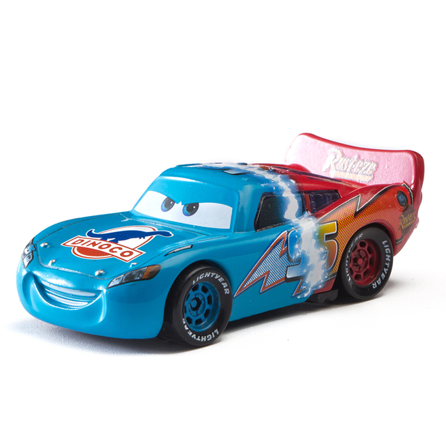 Samochód Pixar 3 płomień DJ Zygzak McQueen - odlewniczy, metalowy model dziecka chłopca - Wianko - 27