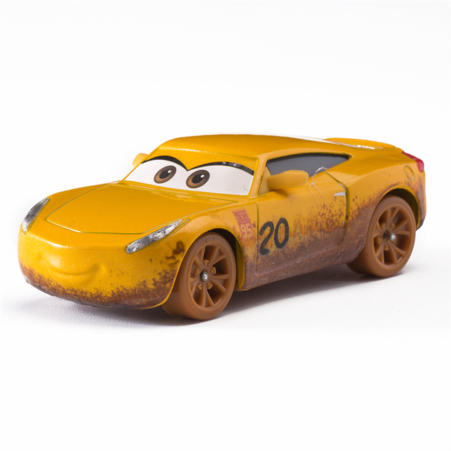 Samochód Pixar 3 płomień DJ Zygzak McQueen - odlewniczy, metalowy model dziecka chłopca - Wianko - 42