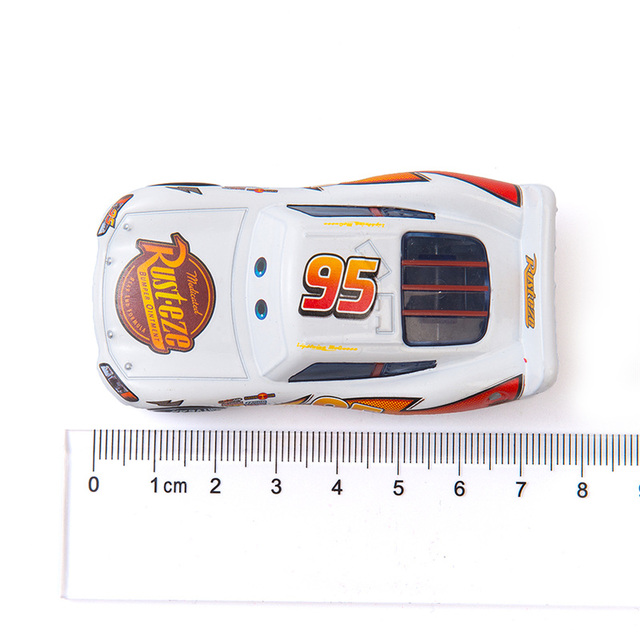 Samochód Pixar 3 płomień DJ Zygzak McQueen - odlewniczy, metalowy model dziecka chłopca - Wianko - 26