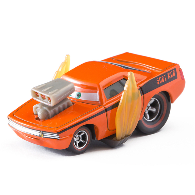 Samochód Pixar 3 płomień DJ Zygzak McQueen - odlewniczy, metalowy model dziecka chłopca - Wianko - 117