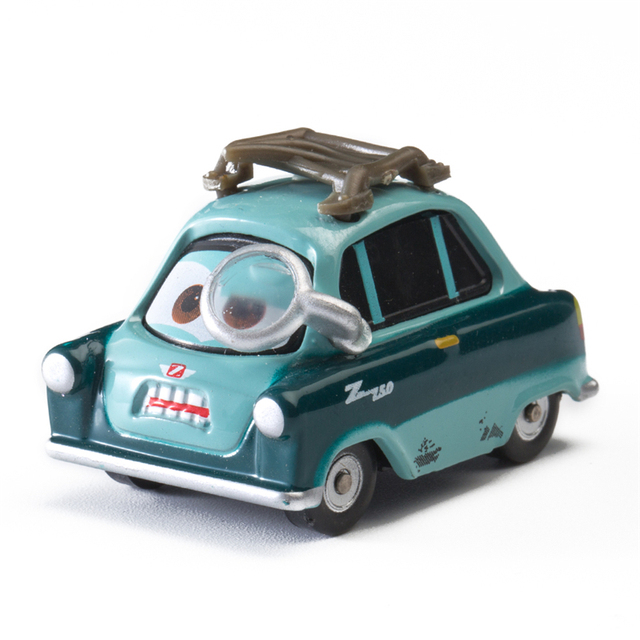 Samochód Pixar 3 płomień DJ Zygzak McQueen - odlewniczy, metalowy model dziecka chłopca - Wianko - 99