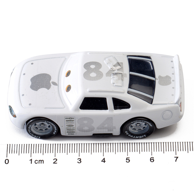 Samochód Pixar 3 płomień DJ Zygzak McQueen - odlewniczy, metalowy model dziecka chłopca - Wianko - 83