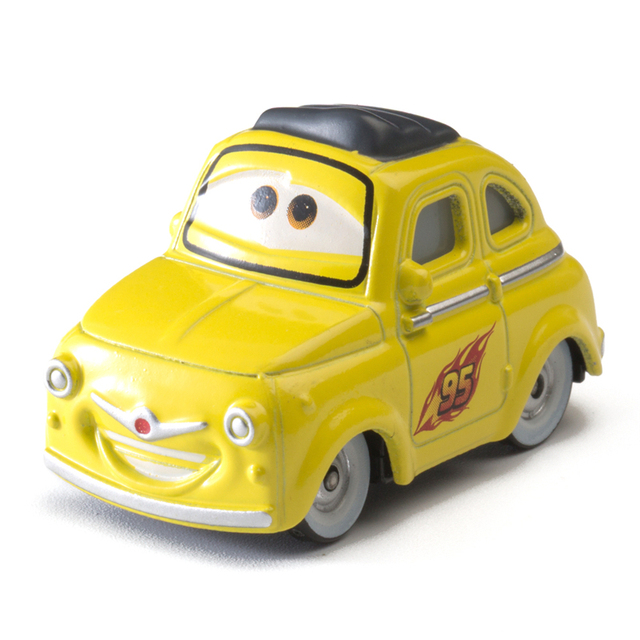 Samochód Pixar 3 płomień DJ Zygzak McQueen - odlewniczy, metalowy model dziecka chłopca - Wianko - 96