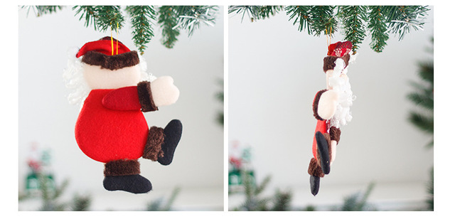 Nowość 2022 - Wisiorek świąteczny Santa Snowman Elk Pies Lalka Miś - Bożonarodzeniowe Ozdoby Choinkowe dla Dzieci - Wianko - 38