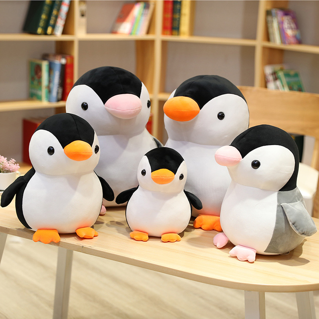 Pingwin pluszowy Kawaii o wysokości 25/35/45 cm - idealna zabawka dla dzieci na urodziny - Wianko - 1