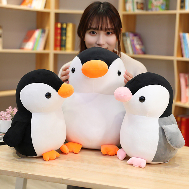 Pingwin pluszowy Kawaii o wysokości 25/35/45 cm - idealna zabawka dla dzieci na urodziny - Wianko - 3
