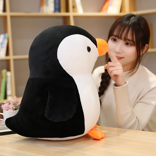 Pingwin pluszowy Kawaii o wysokości 25/35/45 cm - idealna zabawka dla dzieci na urodziny - Wianko - 4