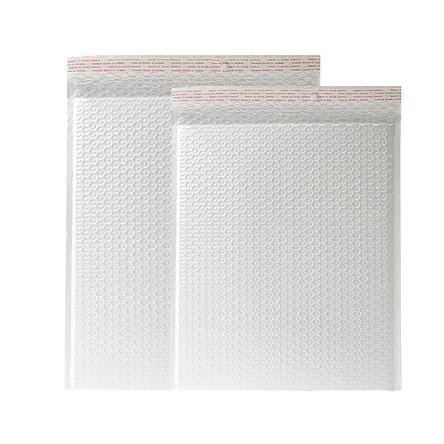 100 sztuk białych kopert piankowych samozamykających z wypełnieniem bąbelkowym, idealnych do wysyłki - Wianko - 5