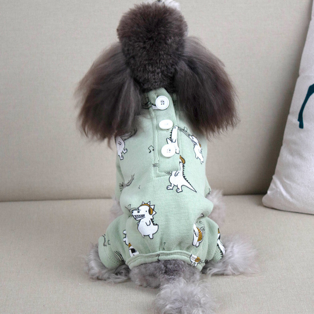 Kombinezon jesienno-zimowy dla psów - Szczeniaczek odzież piżama Chihuahua Yorkie pomorski pudel - Wianko - 9