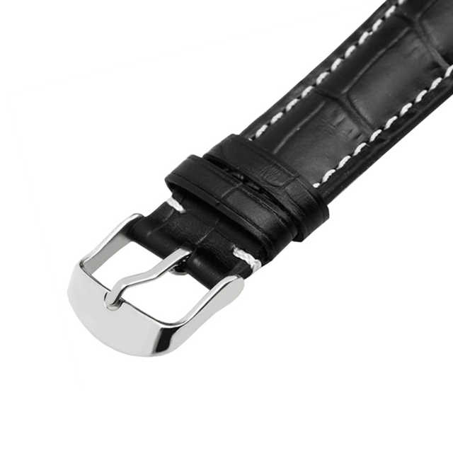 Pasek zegarka ze stali nierdzewnej, szerokości 10-22 mm, czarny/złoty/różowy, klamra zapasowa, wysoka jakość - Wianko - 11