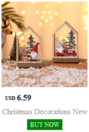 Dekoracyjny drewniany wisiorek na choinkę Boże Narodzenie - samochód z drukiem - Wianko - 9