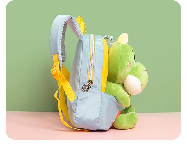 Pluszowy plecak dziecięcy dla przedszkolaków z motywem dinozaura - Wianko - 12