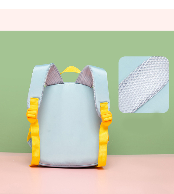 Pluszowy plecak dziecięcy dla przedszkolaków z motywem dinozaura - Wianko - 3