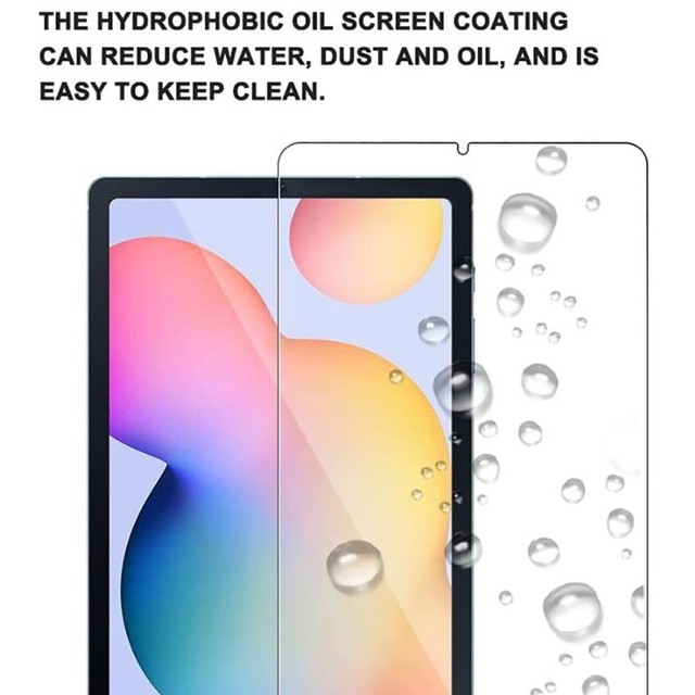 Ochraniacz ekranu z hartowanego szkła do Samsung Galaxy Tab S6 Lite 10.4 P610 P615 SM-P610 SM-P615, folia ochronna 9H Tablet - Wianko - 3