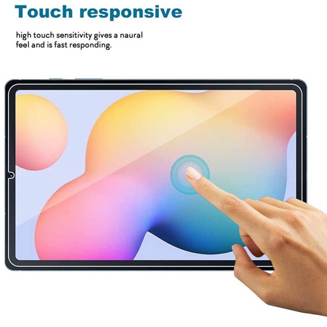 Ochraniacz ekranu z hartowanego szkła do Samsung Galaxy Tab S6 Lite 10.4 P610 P615 SM-P610 SM-P615, folia ochronna 9H Tablet - Wianko - 6