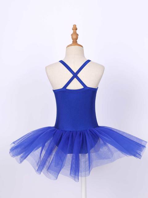 Sukienka baletowa Tutu dla małych dzieci bez rękawów z cekinowym kokardką i siateczką - Wianko - 18