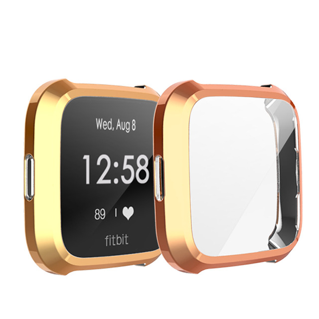 Silikonowy futerał ochronny galwanizowany pokrowiec TPU dla Fitbit Versa Lite - Wianko - 7