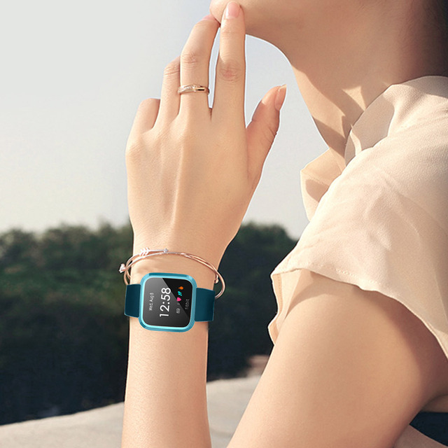 Silikonowy futerał ochronny galwanizowany pokrowiec TPU dla Fitbit Versa Lite - Wianko - 15