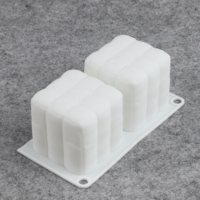 Forma silikonowa do odlewania świec z żywicy - 3D Cube cebula - Wianko - 11