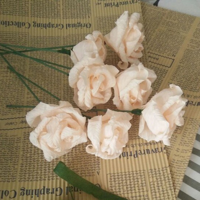 Papier krepowany do rękodzieła, 250x50cm, marszczony, dekoracyjny, materiał do pakowania kwiatów - Wianko - 10