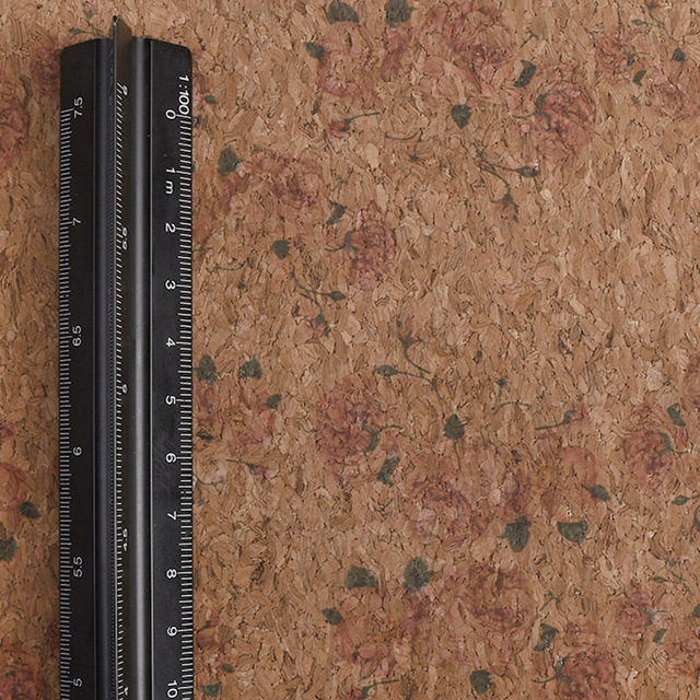 Skóra syntetyczna na tle do tapicerki, torby i butów - 100*137cm, naturalne drewno korkowe - Wianko - 21