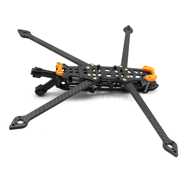 Andy HD8 350mm Quadcopter Freestyle - zestaw z ramię z 5mm TPU i 3D częściami do drukowania, w komplecie z 8-calowymi śmigłami 8331 FPV - Wianko - 8