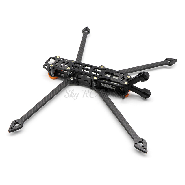 Andy HD8 350mm Quadcopter Freestyle - zestaw z ramię z 5mm TPU i 3D częściami do drukowania, w komplecie z 8-calowymi śmigłami 8331 FPV - Wianko - 7