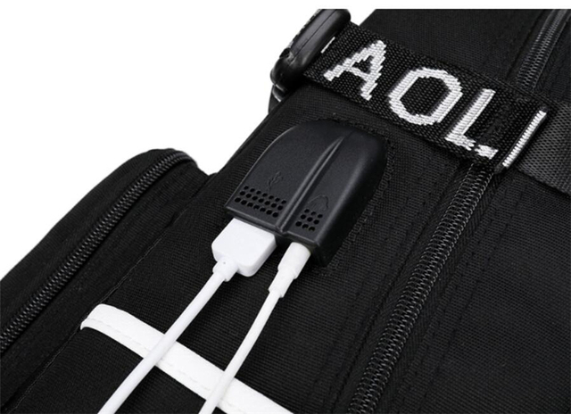 Tokyo Ghoul plecak studencki USB do ładowania słuchawek - Wianko - 11