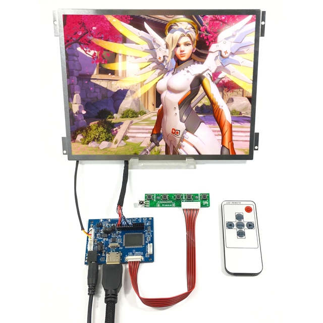 Ekran LCD IPS 10.4 1024x768 G104XVN01.0, kontrast 3000:1, z HD MI i płytą kontrolera LCD - Wianko - 1