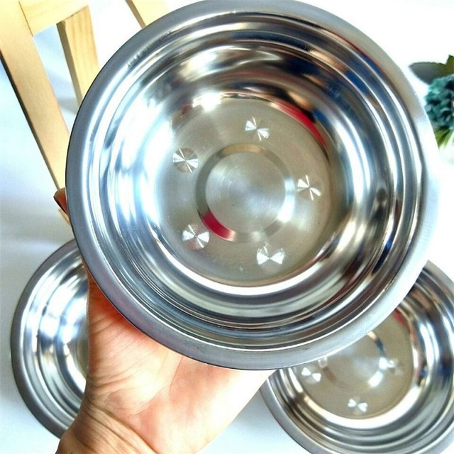 16cm Miska do zupy ze stali nierdzewnej - wielofunkcyjny, okrągły Palete naczynie kuchenne - Wianko - 4