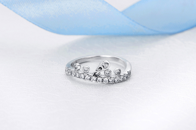 925 srebrny pierścień żyrandol kropelki - biżuteria ślubna dla kobiet w stylu Vintage - Wianko - 3