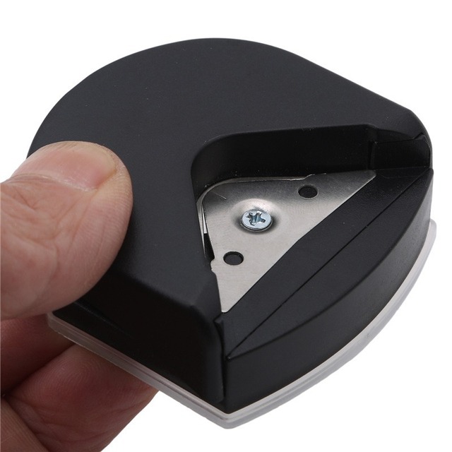 Mini przenośny dziurkacz do zaokrąglania rogów papieru i karta przycinarka do zdjęć - narzędzia DIY Craft - Wianko - 3