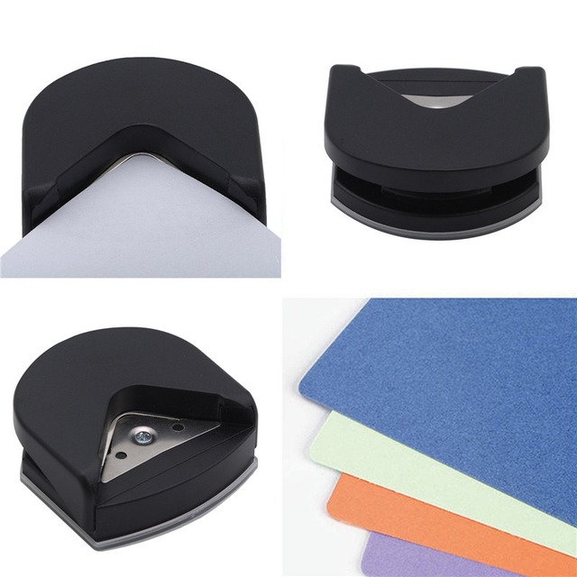 Mini przenośny dziurkacz do zaokrąglania rogów papieru i karta przycinarka do zdjęć - narzędzia DIY Craft - Wianko - 1