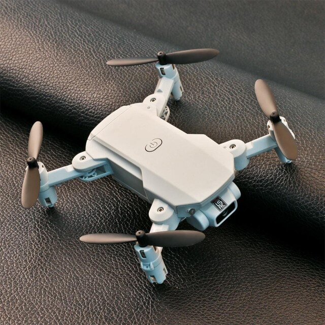 Mini dron RC z kamerą 4K 1080P HD, WiFi FPV, składanymi LED-owymi światłami, zdalnie sterowany - Wianko - 8