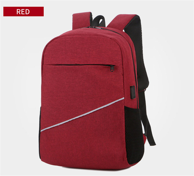 Plecak na laptopa 13, 14, 15.6 Cal z USB i wodoodpornym materiałem, idealny dla mężczyzn i kobiet w podróży i biznesie - Wianko - 15