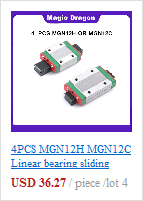 Prowadnica liniowa SBR10/SBR12 długość: 200-1000mm zestaw: 1 szt. prowadnica SBR10 lub SBR12 + 2 szt. bloki SBR10UU lub SBR12UU do CNC - Wianko - 17