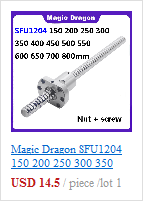 Prowadnica liniowa SBR10/SBR12 długość: 200-1000mm zestaw: 1 szt. prowadnica SBR10 lub SBR12 + 2 szt. bloki SBR10UU lub SBR12UU do CNC - Wianko - 12