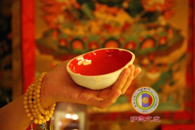 Buddyjski instrument łamiący porcelanę ChoD togba Lu Wan - Wianko - 2