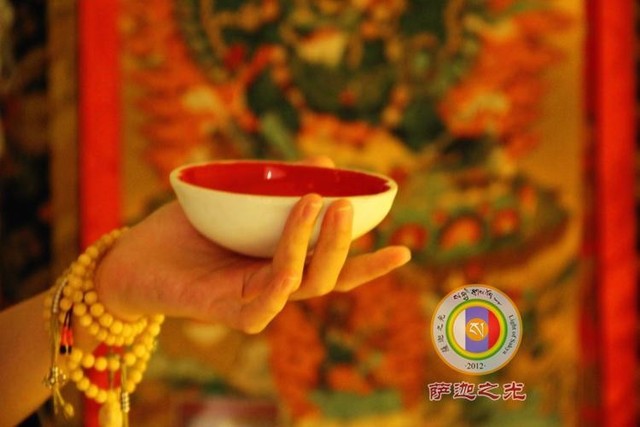 Buddyjski instrument łamiący porcelanę ChoD togba Lu Wan - Wianko - 1