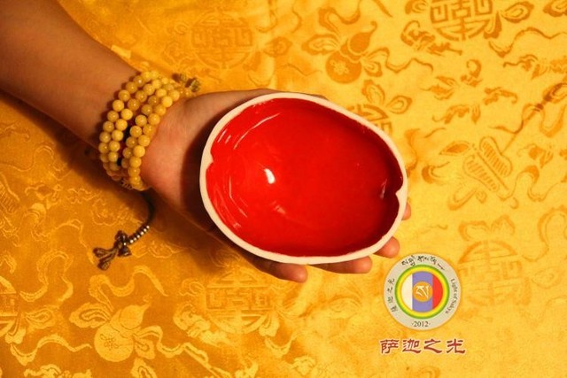 Buddyjski instrument łamiący porcelanę ChoD togba Lu Wan - Wianko - 5