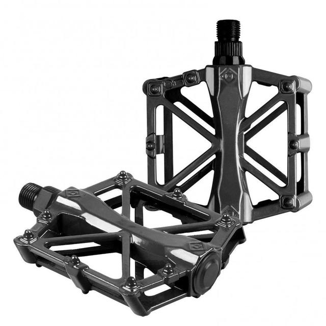 Ultralekkie pedały rowerowe MTB i szosowe, wykonane ze stopu aluminium, z wysoką jakością i antypoślizgowymi łożyskami - Wianko - 3