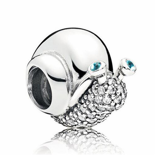 Koraliki emaliowane ze stylowym wężem i jabłkiem dla kobiet: świeży, kryształowy design do biżuterii DIY - Wianko - 18