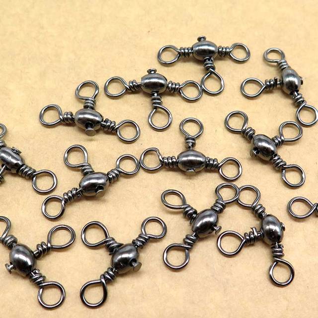 Haczyki wędkarskie ze stali nierdzewnej - 1000 sztuk, 3 sposoby toczenia krętki, z pierścieniami haczyk - Wianko - 4