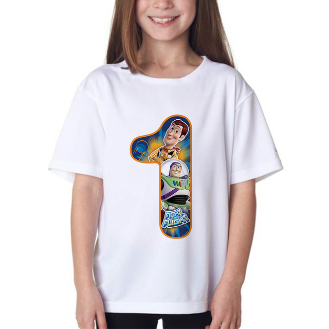 Koszulka dziecięca z nadrukiem Mrożone z numerem urodzinowym 1-9 - Wianko - 14