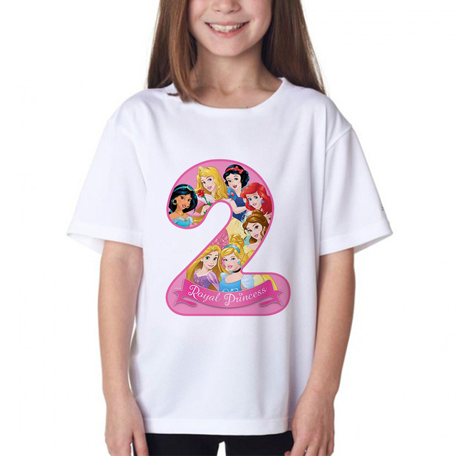 Koszulka dziecięca z nadrukiem Mrożone z numerem urodzinowym 1-9 - Wianko - 6