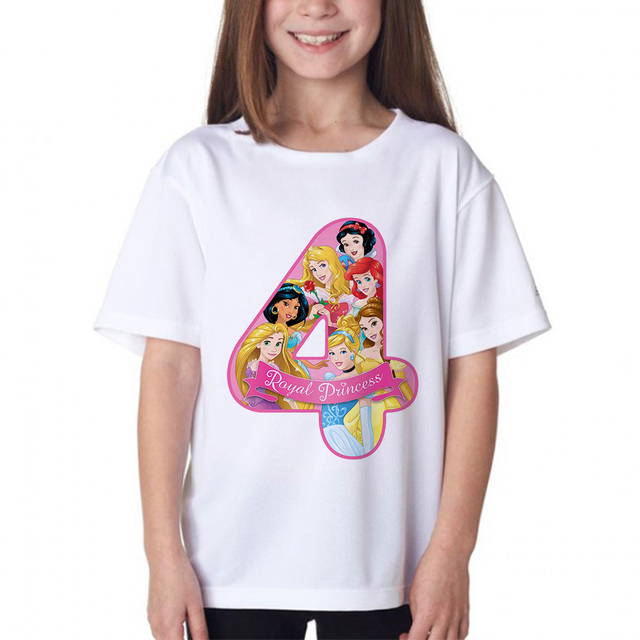 Koszulka dziecięca z nadrukiem Mrożone z numerem urodzinowym 1-9 - Wianko - 8