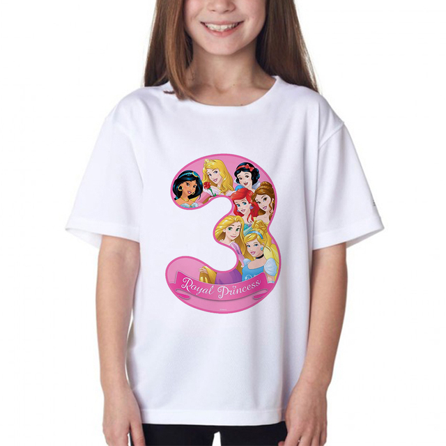 Koszulka dziecięca z nadrukiem Mrożone z numerem urodzinowym 1-9 - Wianko - 7