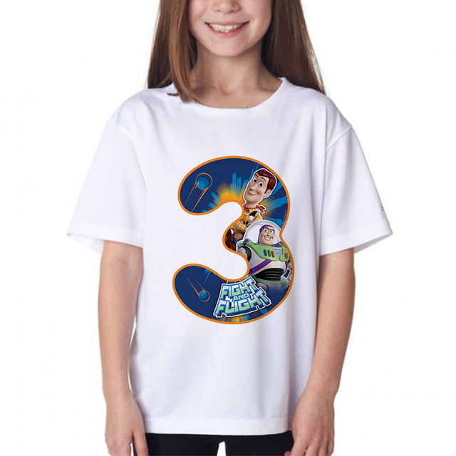 Koszulka dziecięca z nadrukiem Mrożone z numerem urodzinowym 1-9 - Wianko - 16