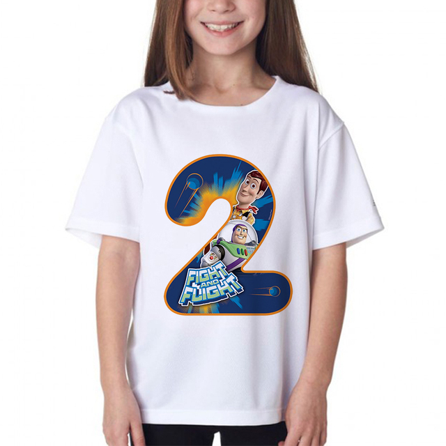 Koszulka dziecięca z nadrukiem Mrożone z numerem urodzinowym 1-9 - Wianko - 15